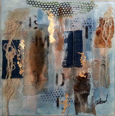 Original Expressionism Abstract Collage by Averil Stuart