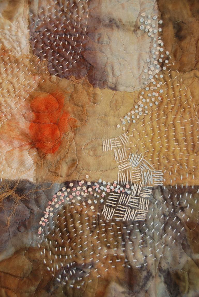 Original Abstract Nature Collage by Averil Stuart