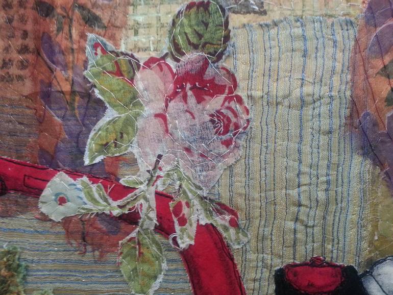 Original Realism People Collage by Averil Stuart