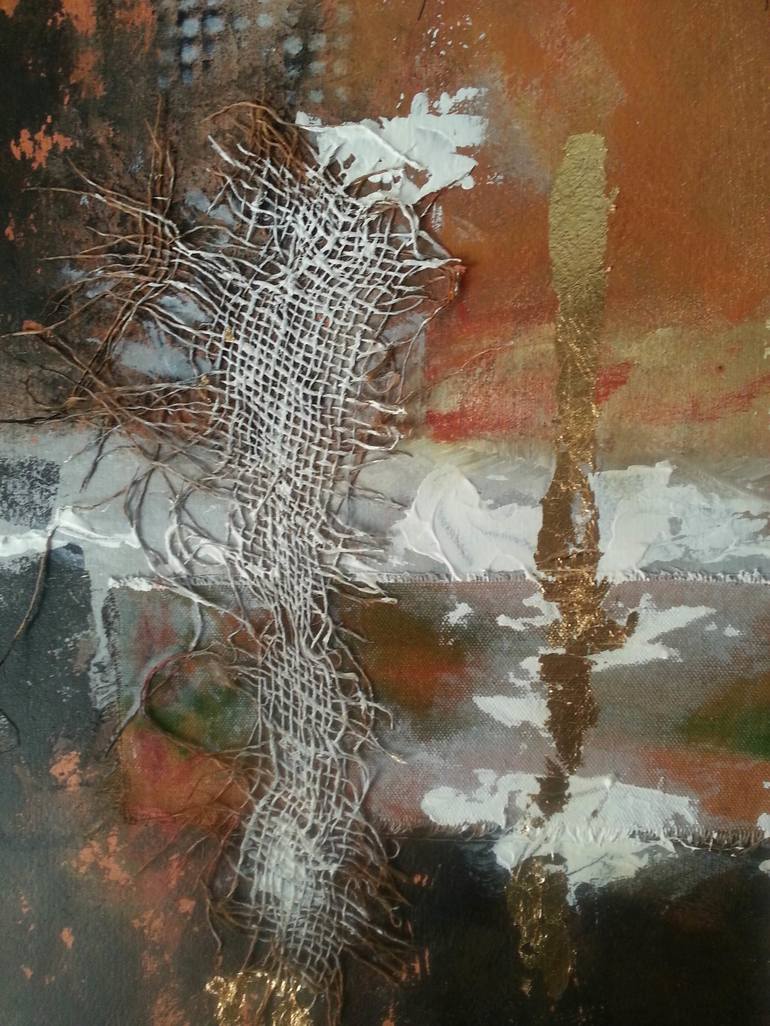 Original Abstract Collage by Averil Stuart