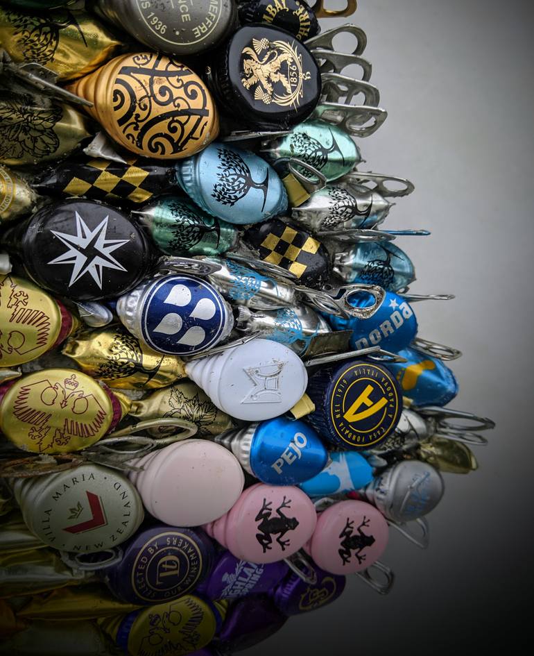 Original Abstract Expressionism Abstract Sculpture by Francesca Busca