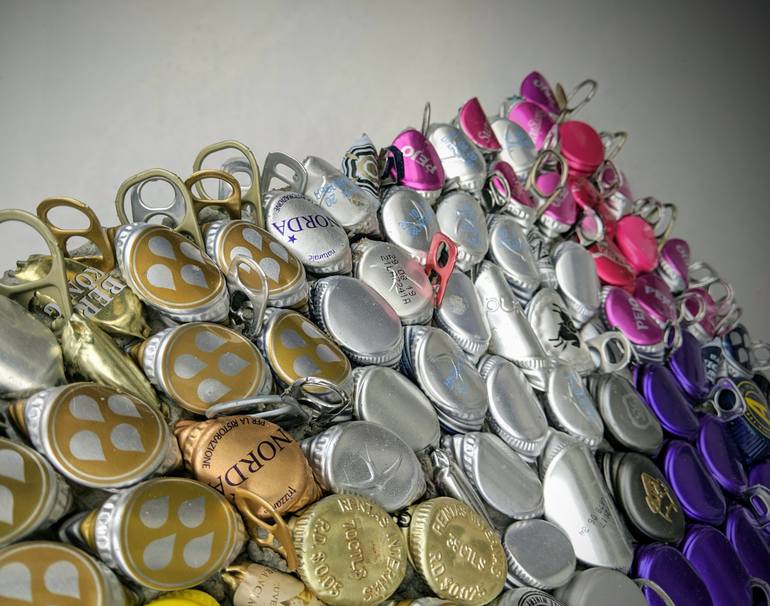 Original Abstract Expressionism Abstract Sculpture by Francesca Busca