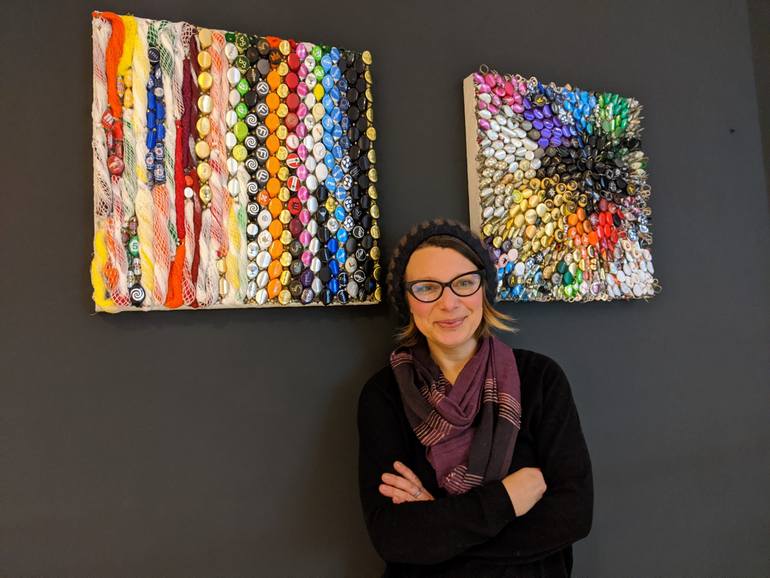 Original Abstract Expressionism Abstract Sculpture by Francesca Busca