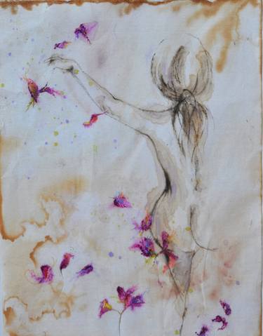 Print of Figurative Women Paintings by Susy Martins