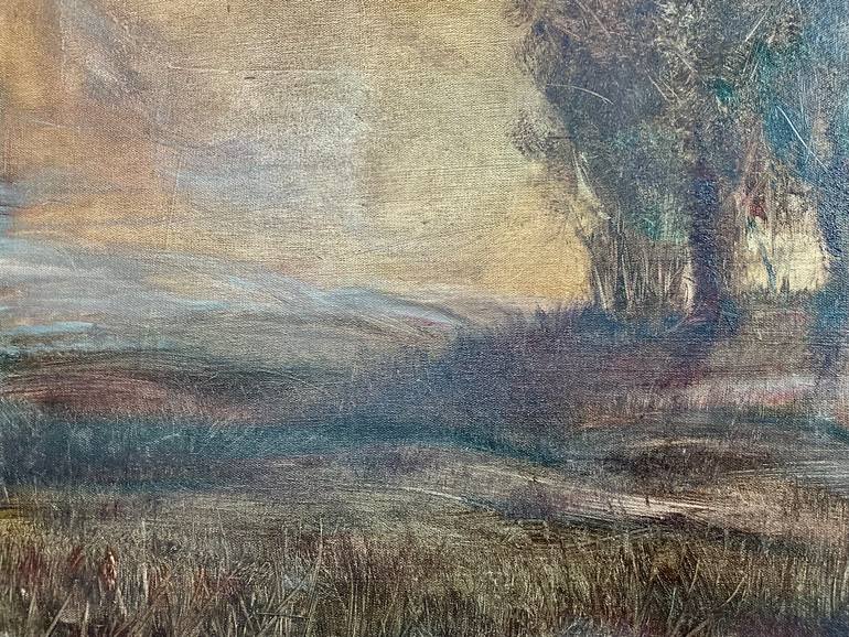 Original Impressionism Landscape Painting by Photonic Phantom