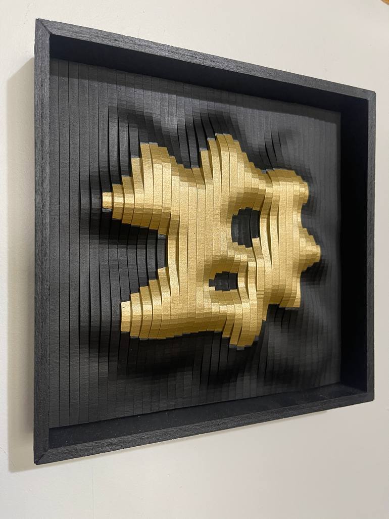 Original Digital Art Abstract Sculpture by Dimitri Gudgenov