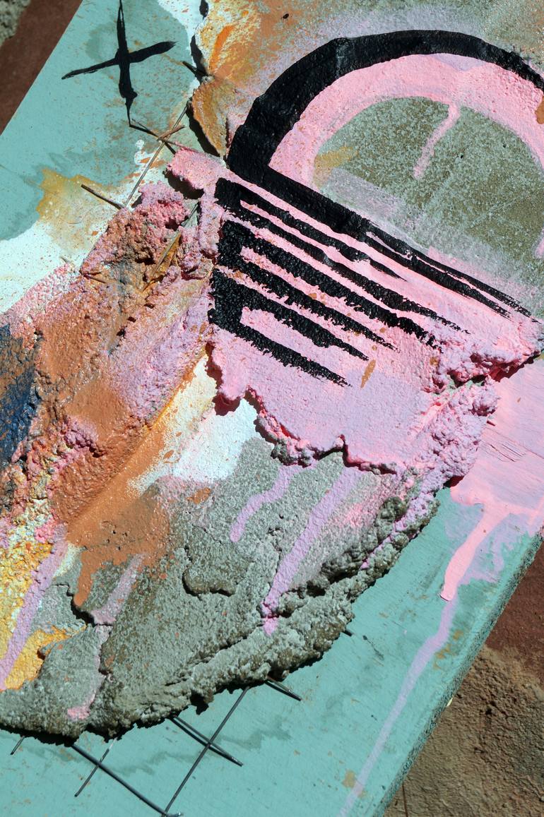 Original Abstract Expressionism Abstract Painting by Captain Fanta
