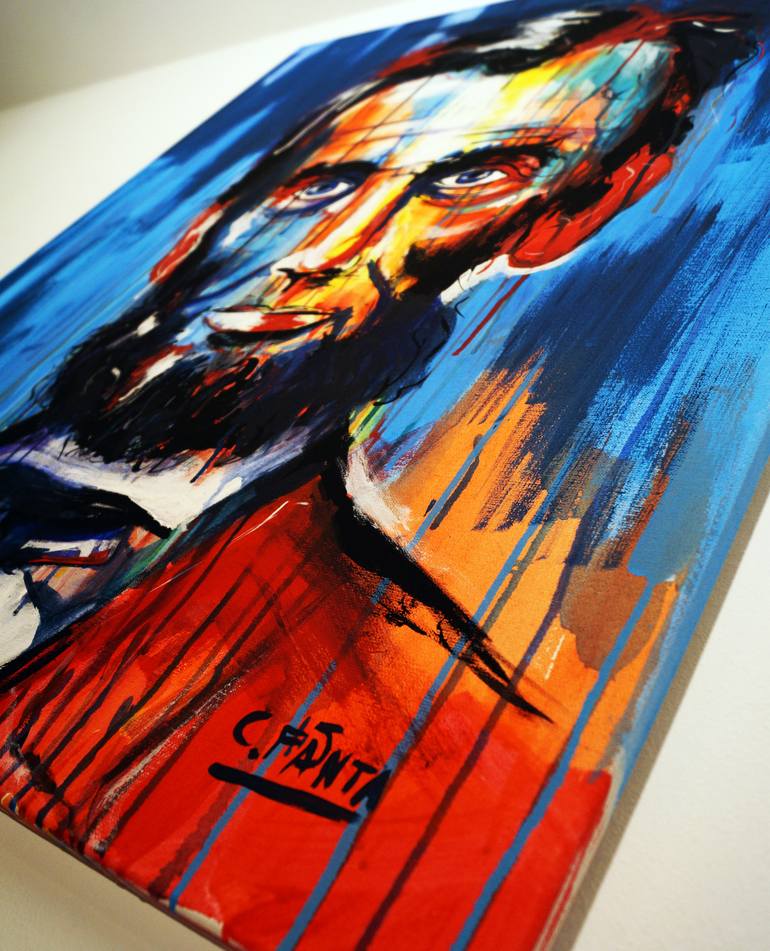 Original Abstract Painting by Captain Fanta