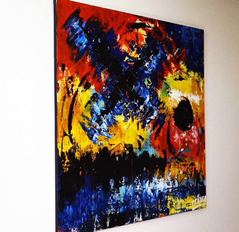 Original Fine Art Abstract Painting by Captain Fanta