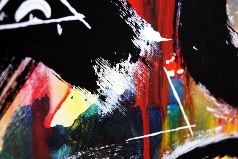 Original Modernism Abstract Painting by Captain Fanta