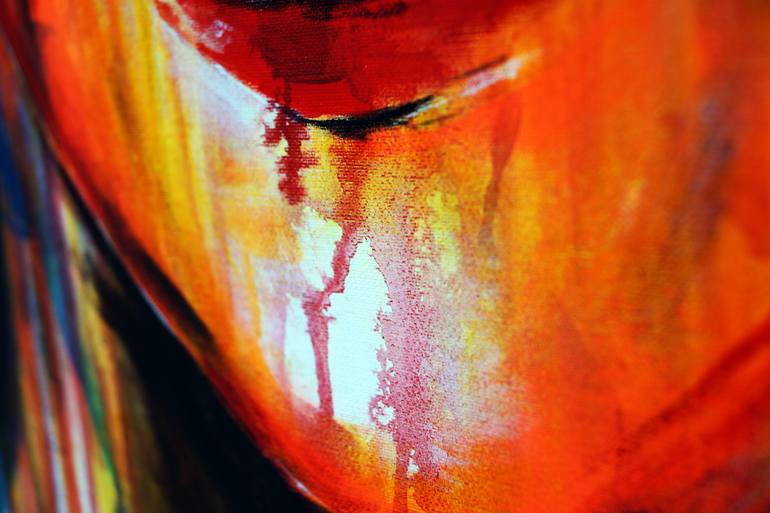 Original Abstract Pop Culture/Celebrity Painting by Captain Fanta
