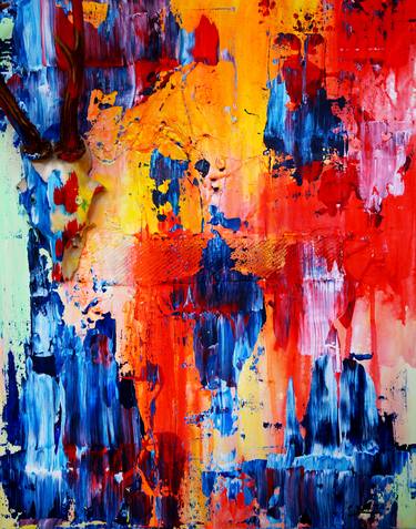 Print of Abstract Expressionism Abstract Paintings by Captain Fanta