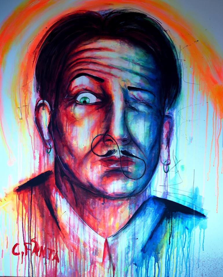 Salvador Dali Painting by Captain Fanta