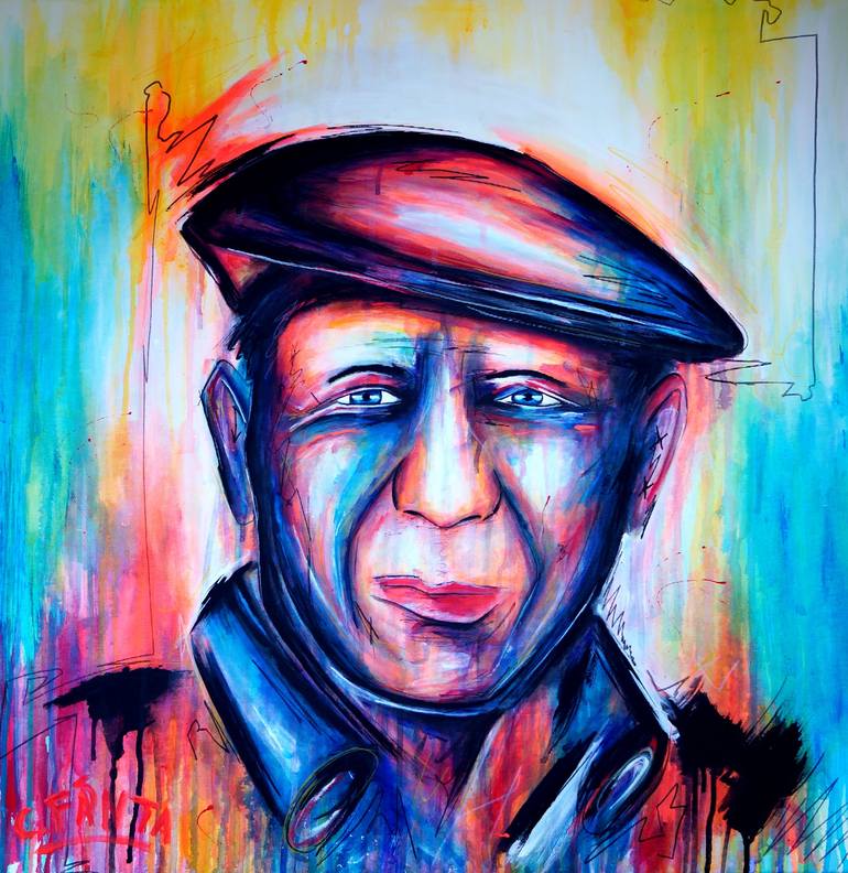 Pablo Picasso Painting by Captain Fanta | Saatchi Art