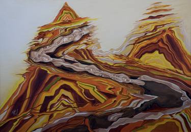 Original Conceptual Abstract Paintings by MEugenia Serrano