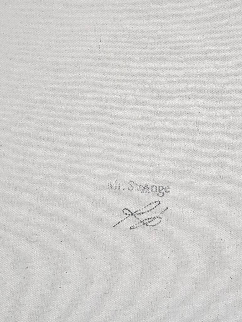 Original Street Art Calligraphy Painting by Jean-Marie Gitard