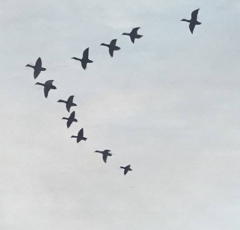 Original Surrealism Animal Painting by Jean-Marie Gitard