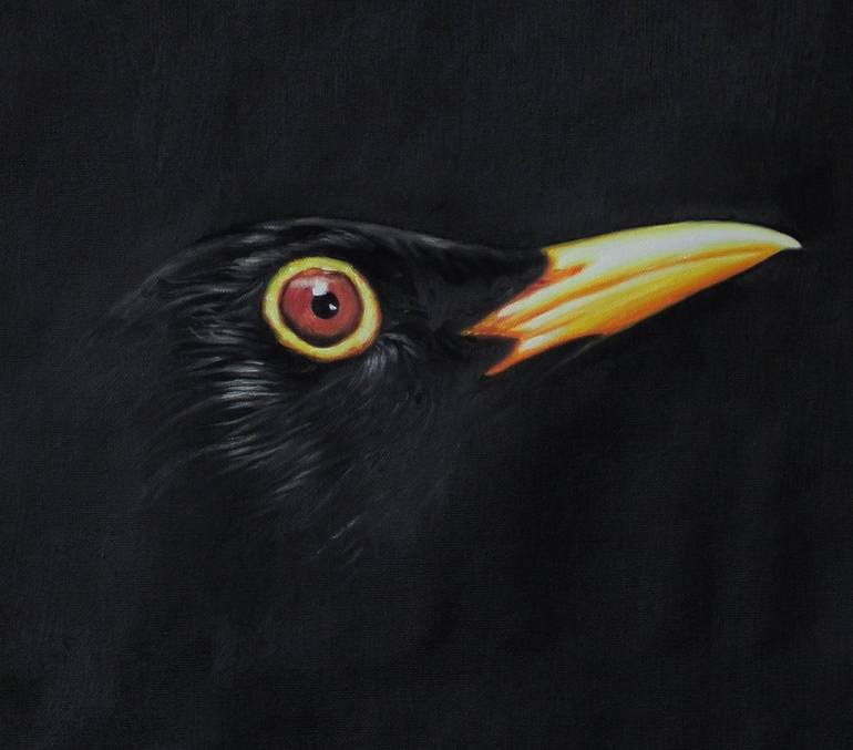 Original Realism Animal Painting by Mr STRANGE Jean-Marie GITARD