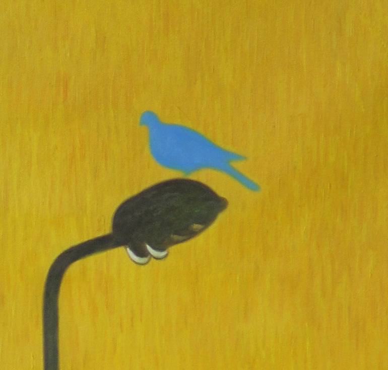Original Surrealism Animal Painting by Jean-Marie Gitard