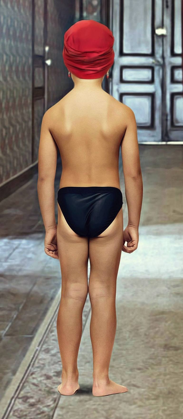 Original Surrealism Animal Painting by Jean-Marie Gitard