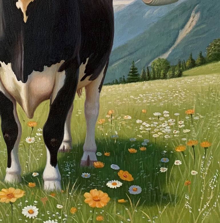 Original Surrealism Animal Painting by Jean-Marie Gitard