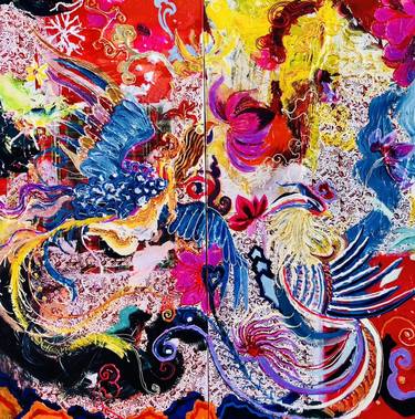 Original Abstract Paintings by Suki Zhang