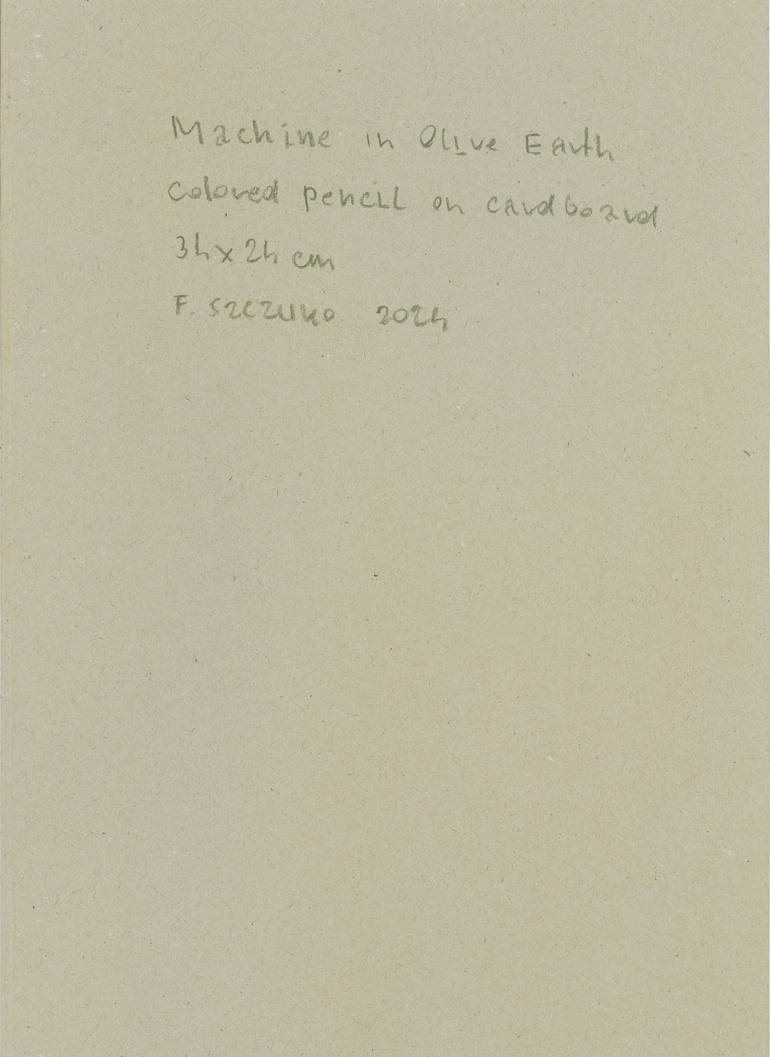 Original Abstract Geometric Drawing by The Polish Art