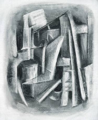 Original Cubism Abstract Drawings by Filip Szczuko