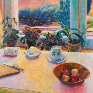 Table in front of the window - Adam Selina
