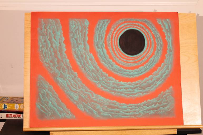 Original Conceptual Abstract Drawing by Paul Brock