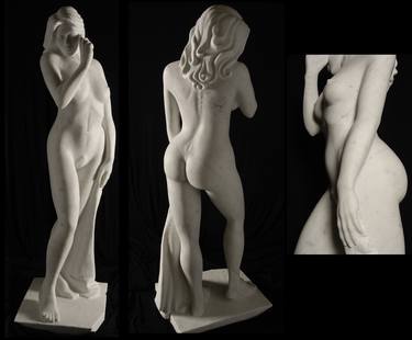 Original Realism Nude Sculpture by Michael Binkley