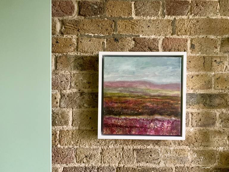 Original Abstract Landscape Painting by Suzsi Corio