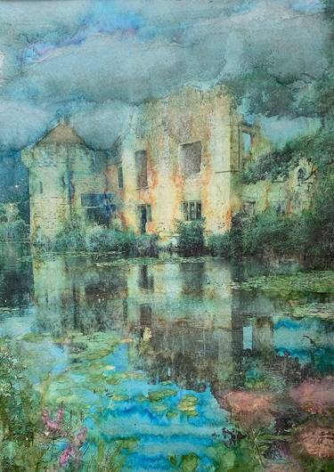 Scotney Castle reflections, Kent thumb