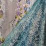 Detail of skirt - gesso texture, watercolour and ink - Delphine's Dress