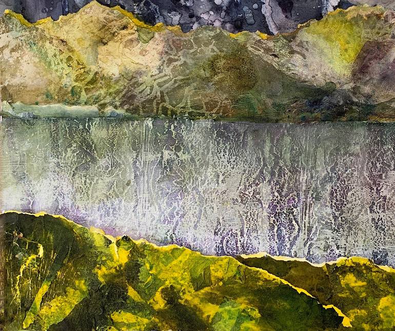 Original Expressionism Landscape Painting by Suzsi Corio