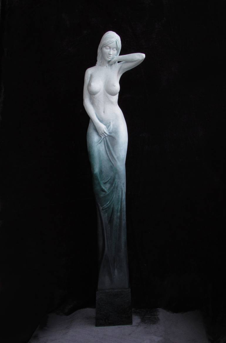 Print of Nude Sculpture by Konrad Wisniewski