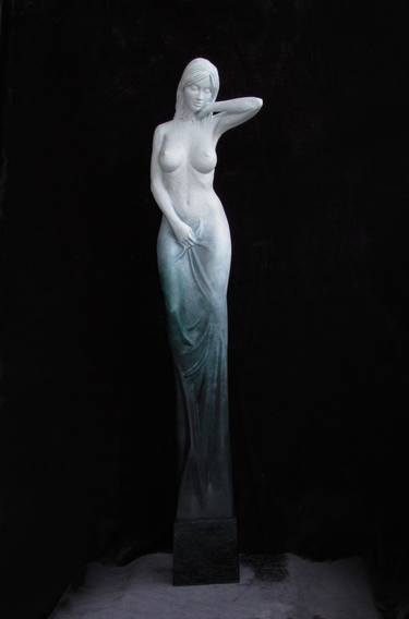 Original Figurative Nude Sculpture by Konrad Wisniewski