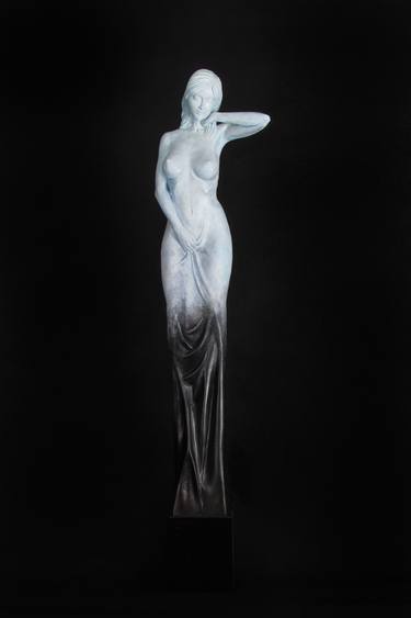 Original Fine Art Nude Sculpture by Konrad Wisniewski