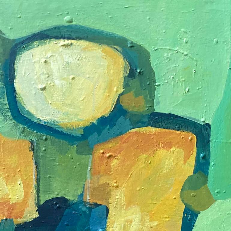 Original Abstract Expressionism Abstract Painting by Sebastian Indart
