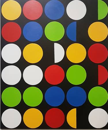 Print of Abstract Geometric Paintings by Richard Brandão