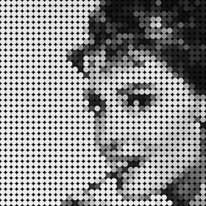 Collection DOTS PAINTINGS - PORTRAITS