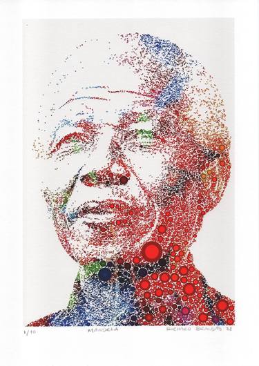 MANDELA (Fragments - Pop Icons) - Limited Edition of 10 thumb