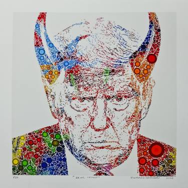 DEVIL TRUMP (Fragments  - Pop Icons) - Limited Edition of 10 thumb