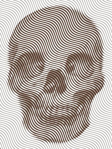 SKULL (Hypnotic Series) - Pop Art - Original Artwork thumb