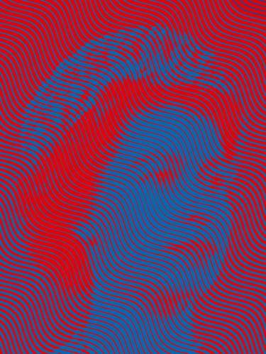 QUEEN ELIZABETH RED AND BLUE thumb