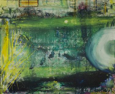 Original Abstract Garden Paintings by Michael Todd Morrison