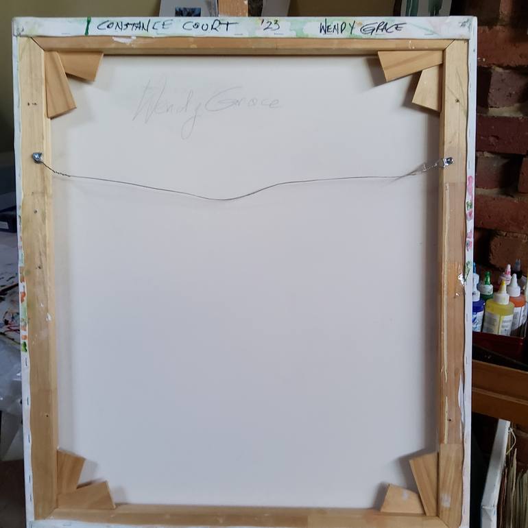 Original Abstract Expressionism Abstract Painting by Wendy Grace