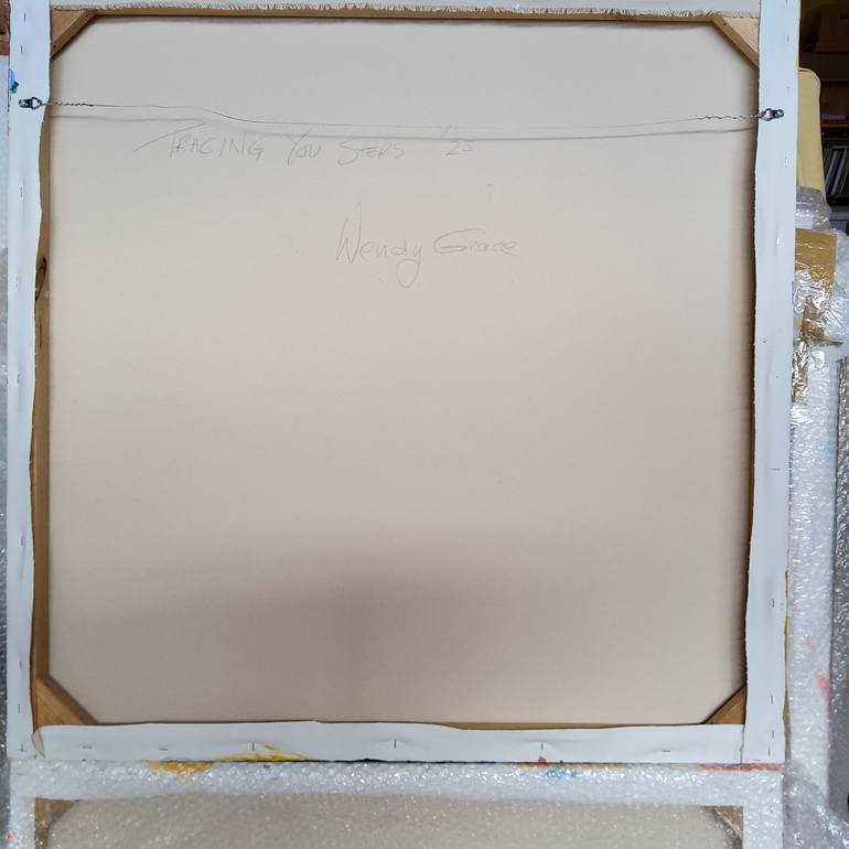 Original Abstract Expressionism Abstract Painting by Wendy Grace