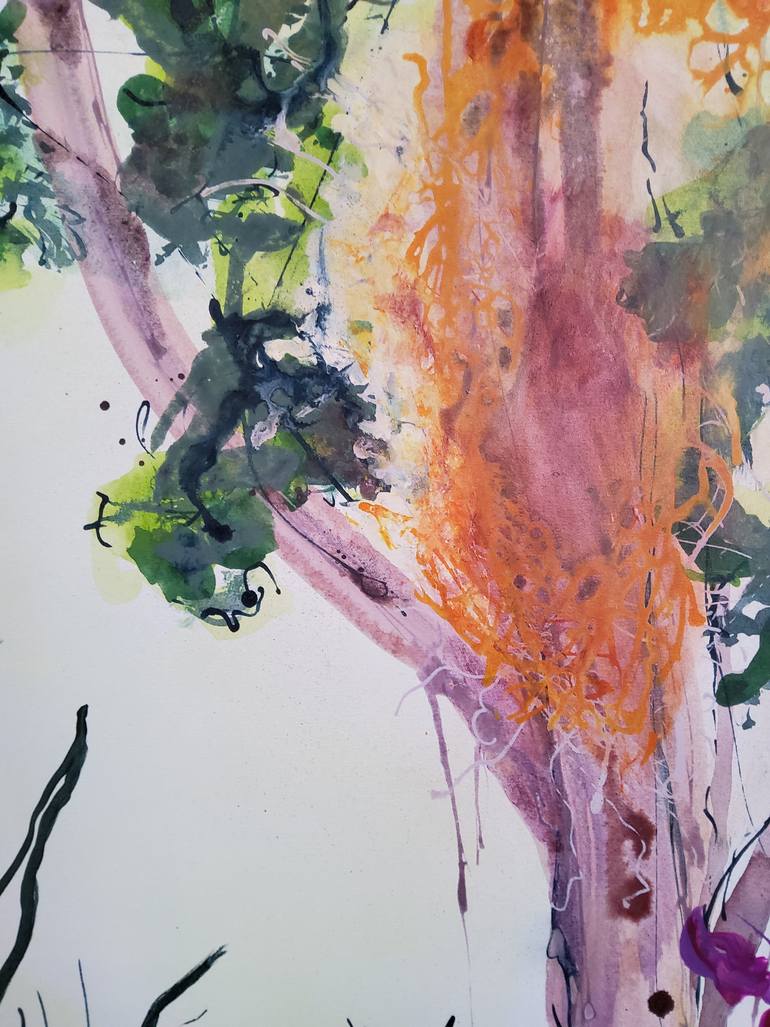 Original Abstract Landscape Painting by Wendy Grace