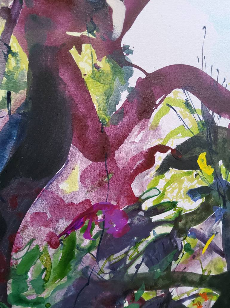 Original Abstract Landscape Painting by Wendy Grace